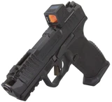 Canik Prime Radian w/ Holosun EPS Carry Green Dot, 9MM, 3.80" Compensated Barrel, 17 RDs, Black 