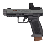 Canik TTI Combat Smoke w/ MeCanik MO3, 9mm, 4.6" Barrel, 18 RDs, Urban Grey 