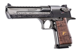 Magnum Research Desert Eagle Mark XIX Dueling Katanas, .50 AE, 6.00" Barrel, 7 RDs, Black Nickel/DLC 