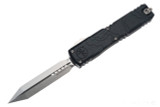 Microtech Ultratech Spartan Gen IV OTF, 3.5" M390MK Blade, Stonewash 