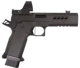 Atlas Gunworks Artemis V3 w/ Trijicon SRO, 9mm, 4.60" Barrel, 20 RDs, SRO, Black DLC 