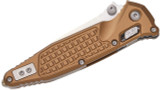 Microtech SOCOM RAM-LOK, Clip Point, 4" M390MK Blade, Stonewash, Tan 