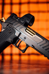 Race City RC9 Government w/ Trijicon SRO, 9mm, 5.00" Barrel, 20 RDs, Black 