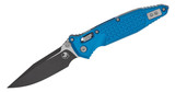 Microtech SOCOM RAM-LOK, 3.8" M390MK Blade, Frag Aluminum, Blue 