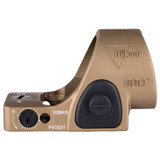 Trijicon SRO, 2.5 MOA Green Dot, 1X Power, Coyote Brown 