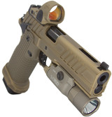 Race City Defense RC9 w/ Trijicon SRO 2.5 MOA & Surefire X300 Turbo, 9MM, 5.00" Ported Barrel, 20 RDs, Flat Dark Earth 