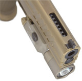 Race City Defense RC9 w/ Trijicon SRO 2.5 MOA & Surefire X300 Turbo, 9MM, 5.00" Ported Barrel, 20 RDs, Flat Dark Earth 