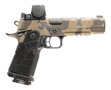 CNC Firearms Kimber 1911 DS Warrior w/ Red Dot Optic, 9mm, 5.00" Barrel, 17 RDs, Desert Multicam 