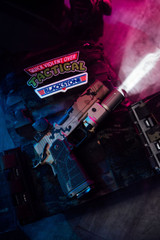 CNC Firearms Kimber 1911 DS Warrior w/ Red Dot Optic, 9mm, 5.00" Barrel, 17 RDs, Desert Multicam 