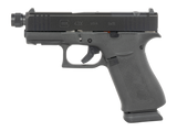Glock G43X MOS, 9MM, Threaded Barrel, 15 RDs, Black 