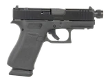 Glock G43X MOS, 9MM, 3.41" Barrel, 15 Rds, Black 