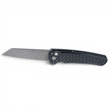 Pro-Tech Atlas Malibu, 3.25" Acid Etched Blade, 7.50" Overall Length, Battleworn Black 