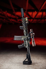 CNC Firearms HK MR556 "Night Ops" w/ Vortex Razor HD Gen III & OCL Polonium K, 5.56 NATO, 11.0" Barrel, 30 RDs, Short-Stroke Gas Piston, Multicam Black 