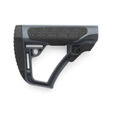 Daniel Defense Collapsible Buttstock, Glass Reinforced Polymer, Rubber Overmolding, Mil-Spec 