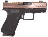 Agency Arms Glock 43X S1, 9MM, 10 RDs, High Polish Rose Gold 