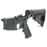 Radical Firearms RF-15 Complete Lower Receiver, Mil-Spec Fire Control Group, M4 Collapsible Stock, Black 