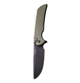 Pro-Tech Mordax MX103 LE Flipper, 3.50" DLC MagnaCut Blade, Aluminum, Green 