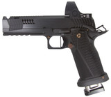 Dark Forge Ported Reaper w/ Trijicon SRO, 9mm, 5.00" Barrel, 21 Rds, DLC Black 