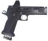 Dark Forge Ported Reaper w/ Trijicon SRO, 9mm, 5.00" Barrel, 21 Rds, DLC Black 