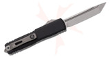 Microtech UTX-70 Gen IV OTF Auto Knife, 2.50" Tanto Blade, Apocalyptic, Black 