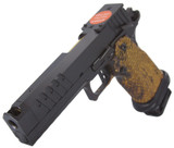 MasterPiece Arms DS9 TC Hybrid, 9mm, 4.60" Comp Barrel, 20 Rds, Black & Gold 