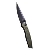 Pro-Tech Avalon Auto, MagnaCut DLC Blade, Knurled Aluminum Handle, Green 