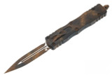 Microtech Dirac D/E Signature OTF Auto, 2.92" M390 Dagger, Plague Outbreak 