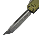 Microtech UTX-70 Gen IV OTF Auto Knife, 2.50" Apocalyptic Blade, OD Green 
