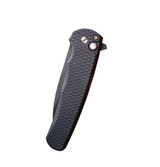 Pro-Tech Malibu 5336 LE Flipper, 3.25" MagnaCut Wharncliffe Blade, DLC Black 