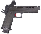 Atlas Gunworks Erebus V3 w/ Trijicon SRO 1.0 MOA, 9mm, 4.60" Comp Barrel, 20 RDs, DLC Black 