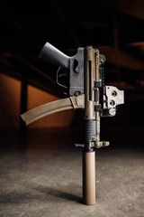 Heckler & Koch SP5K-PDW w/ Sphur R-302 Rail, 9MM, 5.83" Threaded Barrel, 30 Rds, Patriot Brown 