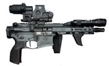 Mustang Armament Chesty Series w/ EOTech EXPS2-2 & 3X Magnifier, .300 Blackout, 8.00" Barrel, 30 RDs, Distressed Grey Cerakote 