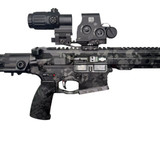Mustang Armament Chesty Series w/ EOTech EXPS2-2 & 3X Magnifier, 5.56 NATO, 11.50" Barrel, 30 RDs, Black Camo 