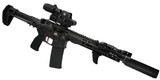Mustang Armament Chesty Series w/ EOTech EXPS2-2 & 3X Magnifier, 5.56 NATO, 11.50" Barrel, 30 RDs, Black Camo 