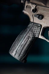 Mustang Armament Chesty Series w/ EOTech EXPS2-0 & 3X Magnifier, 5.56 NATO, 11.50" Barrel, 30 RDs, Grey & Black Battleworn 