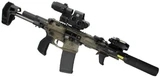 Mustang Armament Chesty Series w/ EOTech EXPS2-2 & 3X Magnifier, 5.56 NATO, 8.00" Barrel, 30 RDs, Distressed FDE 