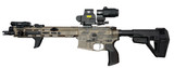 Mustang Armament Chesty Series w/ EOTech EXPS2-2 & 3X Magnifier, 5.56 NATO, 12.50" Barrel, 30 RDs, Distressed FDE 