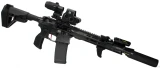 Mustang Armament Chesty Series w/ EOTech EXPS2-2 & 3X Magnifier, 5.56 NATO, 12.50" Barrel, 30 RDs, Multicam Black 