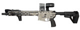 Mustang Armament Chesty Series w/ Dynamic Optronic Technologies EHS-1L & Unity FAST FTC 4X Magnifier, 5.56 NATO, 12.50" Barrel, 30 RDs, Tungsten Camo 