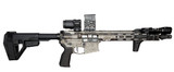 Mustang Armament Chesty Series w/ Dynamic Optronic Technologies EHS-1L & Unity FAST FTC 4X Magnifier, 5.56 NATO, 12.50" Barrel, 30 RDs, Tungsten Camo 