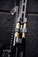 Marlin 1895 Dark Series w/ Trijicon MRO SD Green Dot, 45-70 GOVT, 16.17" Barrel, 5 RDs, Black Satin Finish 