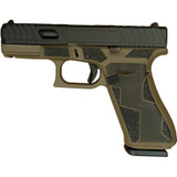 Glock 45 V-Series, 9mm, 3.70" Ported Barrel, 17 RDs, FDE Cerakote 