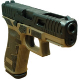 Glock 45 V-Series, 9mm, 3.70" Ported Barrel, 17 RDs, FDE Cerakote 