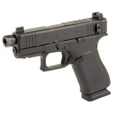 Glock 43X Rail, 9mm, 3.92" Threaded Barrel, 15 RDs, Black Cerakote 