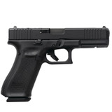 Glock 17 V, 9mm, 4.49" Ported Barrel, 17 RDs, Black Cerakote 