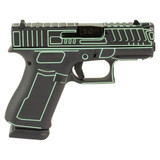 Glock 43X, 9mm, 3.41" Barrel, 15 RDs, Outlander Blue Cerakote 