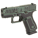 Glock 43X, 9mm, 3.41" Barrel, 15 RDs, Outlander Blue Cerakote 
