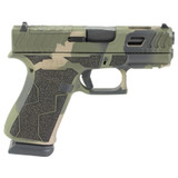 Glock 43X MOS, 9mm, 3.41" Barrel, 15 RDs, M81 Torn Camo Cerakote 