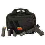 Glock 43X MOS w/ Holosun 407K, 9mm, 3.92" Threaded Barrel, 15 RDs, Black 