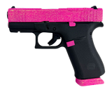 Glock 43X, 9mm, 3.41" Barrel, 15 RDs, Black/Pink Glitter 